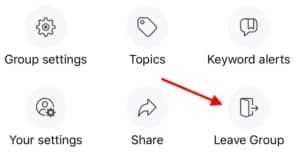 select-leave-group